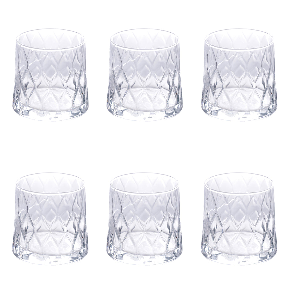 PAGODA SET OF 6 WATER GLASSES 370 ML - 5900634