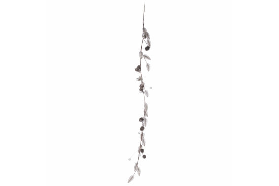 SILVER PINE BRANCH WITH HOOK 120L - 5909557