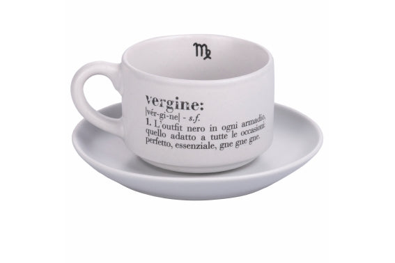 VICTIONARY VERGINE COFFEE CUP W/SAUCER - 5910686