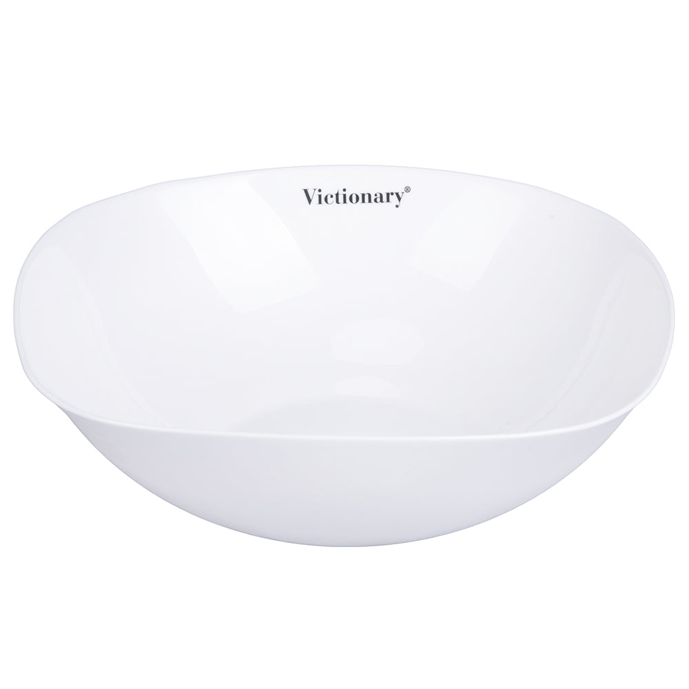 VICTIONARY OPALINE GLASS SALAD BOWL. 25x25CM - 5914357