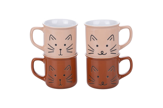 LOVE CAT COLORS 320ML MUG 4ASS IN DISPLAY BOX - 5915165