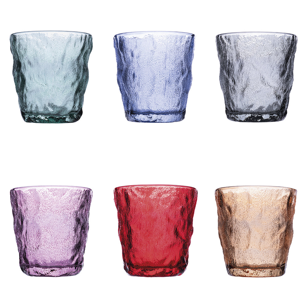 AMNESIA COLOR SET OF 6 WATER GLASSES 275 ML - 5919640