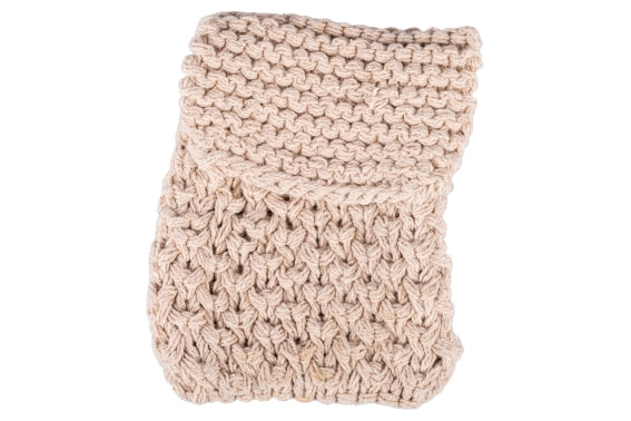 MACRAME CUTLERY HOLDER SAND - 5919881