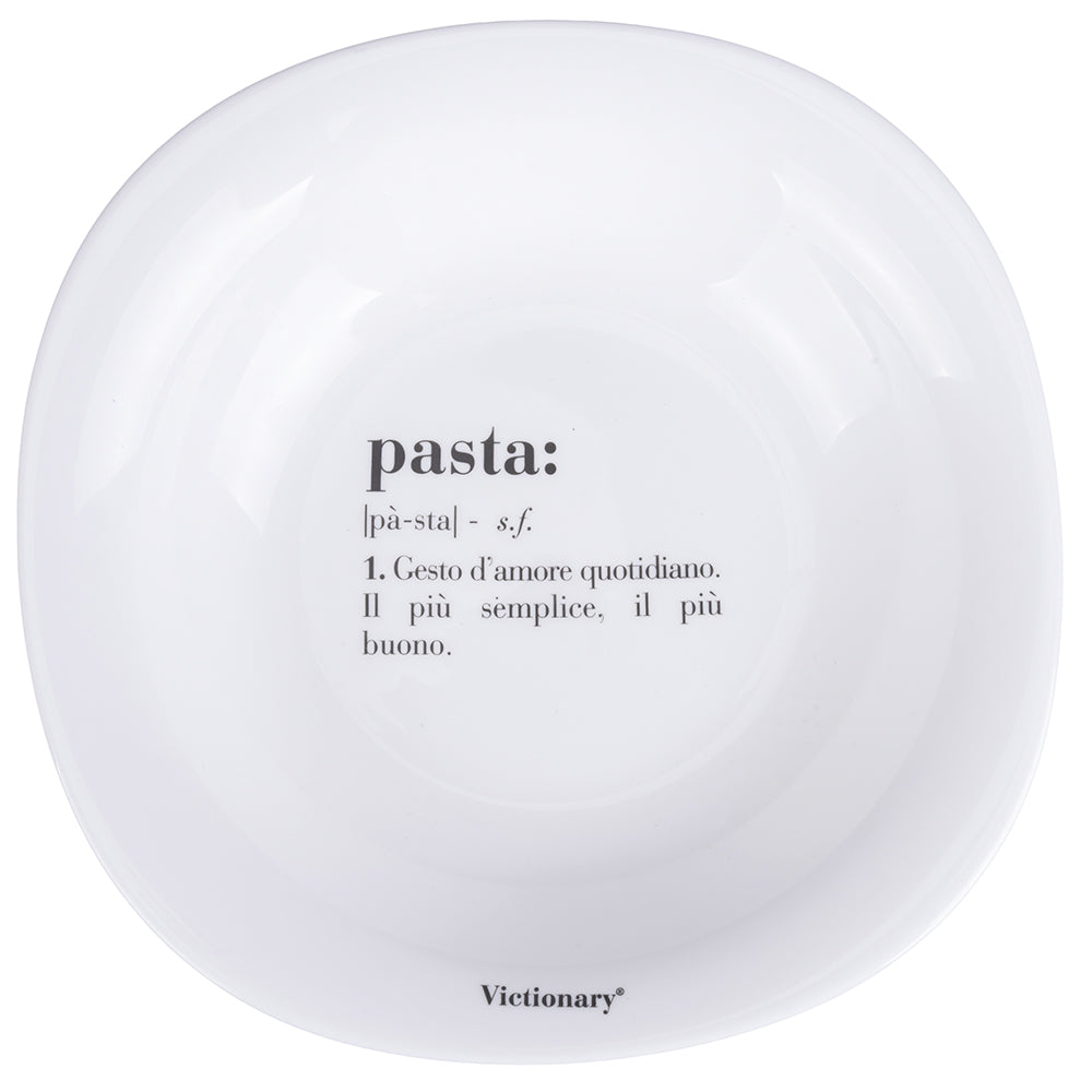 VICTIONARY SQUARED SOUP PLATE D23CM PASTA - 5920680
