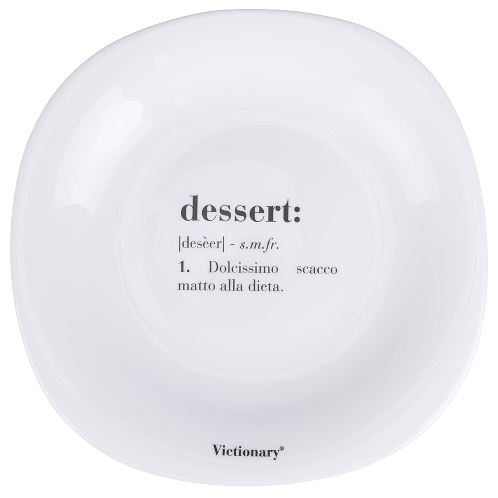 VICTIONARY SQUARED FRUIT PLATE D22CM DESSERT - 5920687