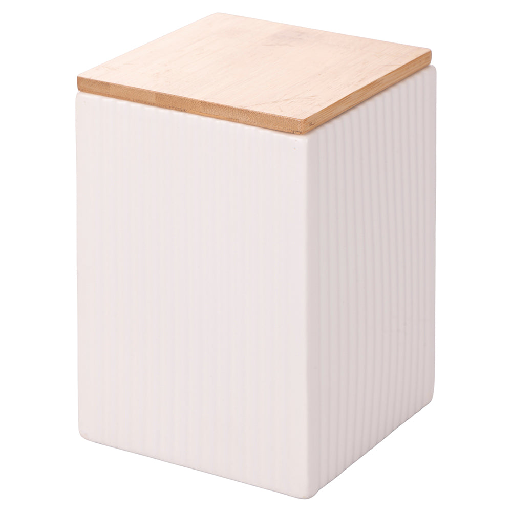 MODERN LARGE WHITE JAR - 5920789