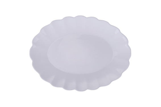 OPALINE SERVING PLATE 30,5X22,5 CM/SCALOPPED A - 5921428
