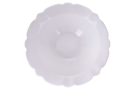 OPALINE BOWL D. 15 CM/SCALOPPED B - 5921429