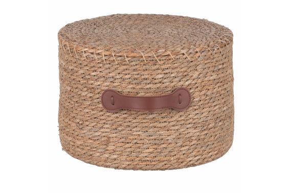 NATURAL FIBRE POUF DIAM 30CM - 5921918