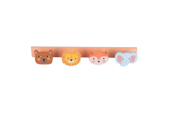 LES PETITES VDE WOODEN COAT RACK 47X6X7.5CM - 5922329