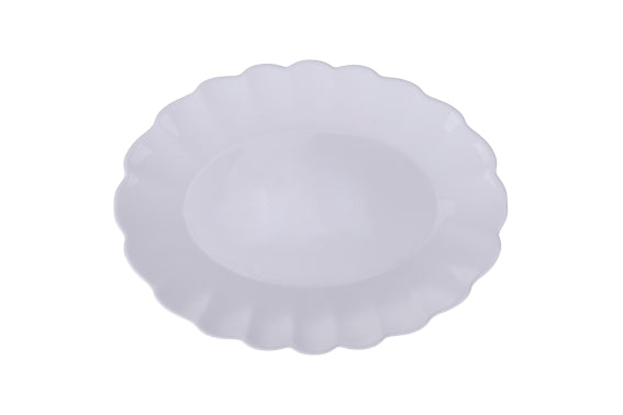 SERVING PLATE 35X26,5 CM OPALINE/SCALOPPED - 5922513