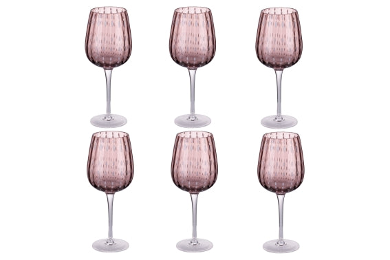 SHIRAZ SET OF 6 GOBLETS 500ML PROVENCE - 5925110