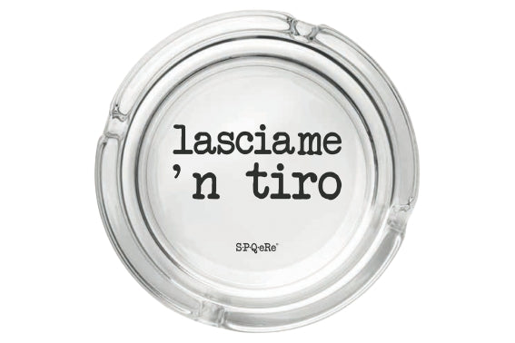 SPQERE ASHTRAY GLASS D10.5CM - 5925231