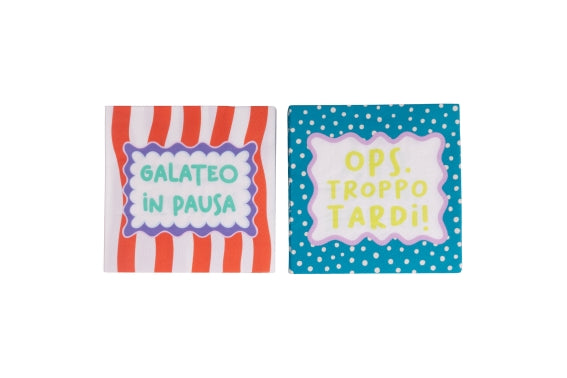 MORE AMOR SET 30 PAPER NAPKINS RANDOM DECORATION 33X33CM - 5925896