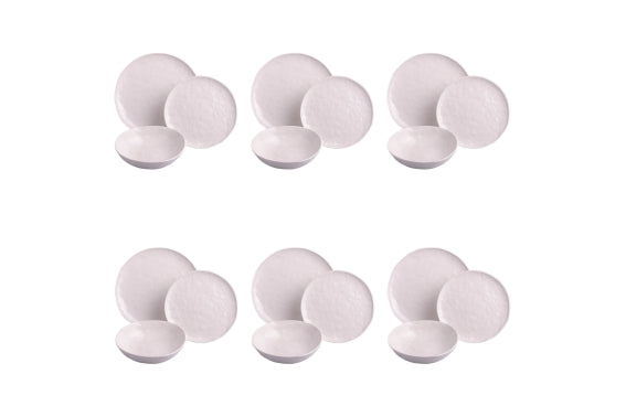 ELEGANCE WHITE DINNER SET 18PCS - 5925980