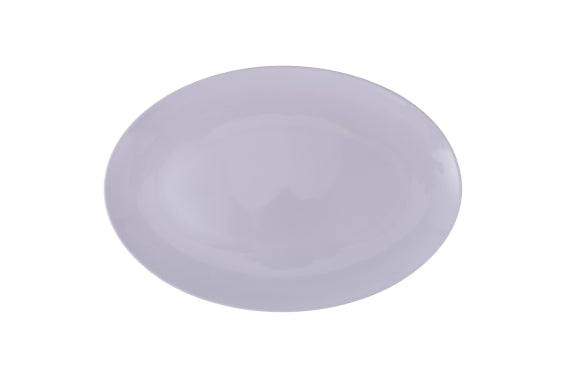 OVAL MELAMINE PLATE 41X28CM WHITE - 5926091