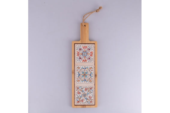 MAIOLICHE CUTTING BOARD W/HANDLE 12.5X41.5CM - 5926467