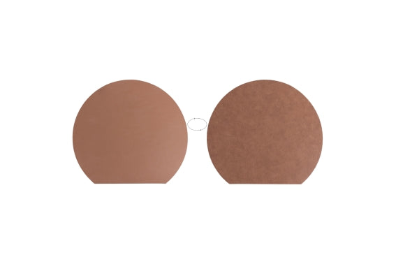 PVC CRESCENT PLACEMAT 36.5X33 LEATHER - 5926761
