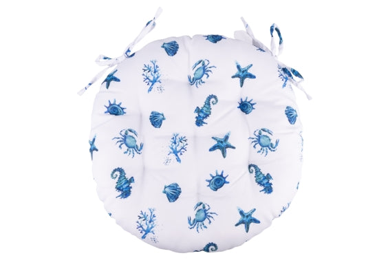 AQUA ROUND CHAIR CUSHION 42CM - 5926986