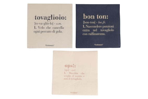 VICTIONARY SET 30 TOVAGLIOLI CARTA 3 ASS - 5927617