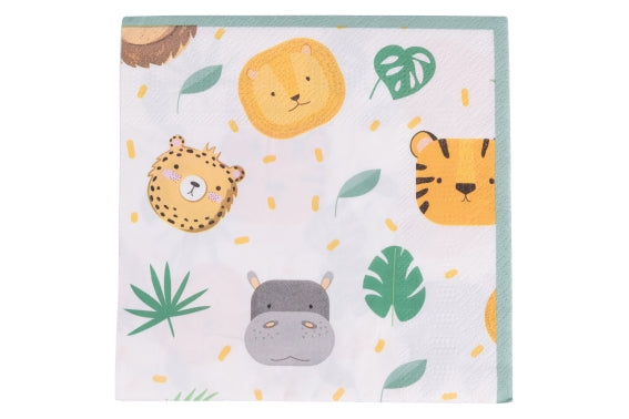 LES PETITES VDE SET 30NAPKINS BABY BEAR 33X33CM B - 5927623