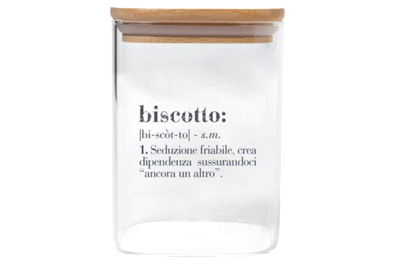 VICTIONARY COOKIE JAR GLASS LID ACACIA - 5928039