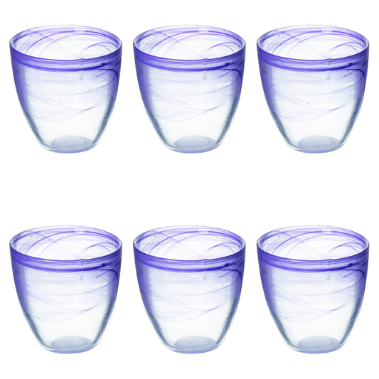 ALABASTRO ROUNDED GLASS 280ML PURPLE - 2188564