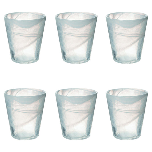 ALABASTRO CONICAL WATER GLASS 250ML WHITE - 2188566