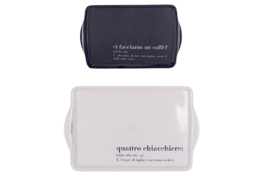 VICTIONARY SET OF 2 MELAMINE TRAYS - 2188675