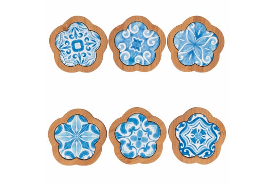 AQUAZUL DECORATIVE TILE MINI 6 ASS. - 5900662