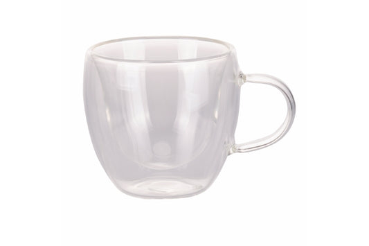 CUP W/HANDLE DOUBLE WALL 90 ML - 5904598