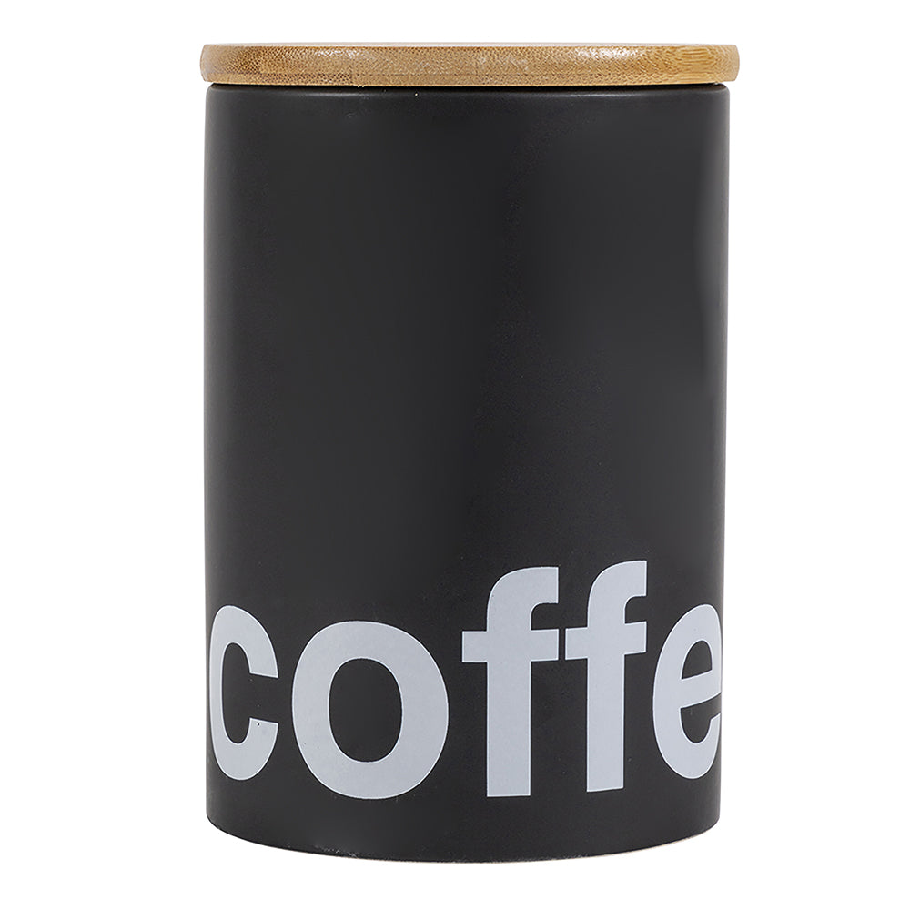 BLACK BAMBOO COFFEE JAR 750ML - 5909042