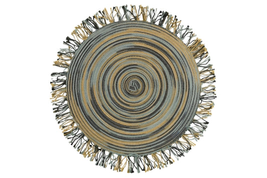 FRINGED PLACEMAT SH GREENERY - 5910922