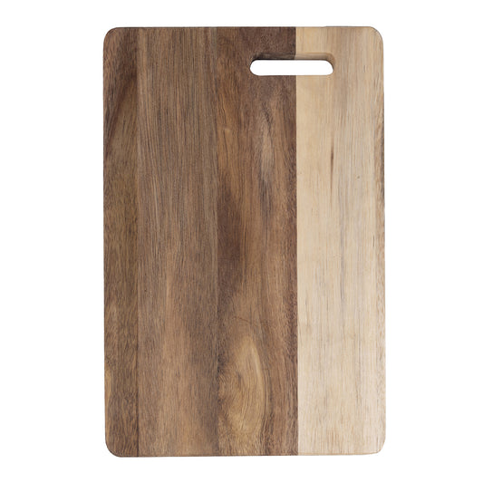 WOODY RECTANGULAR ACACIA CHOPPING BOARD28X18x1,5CM - 5912276