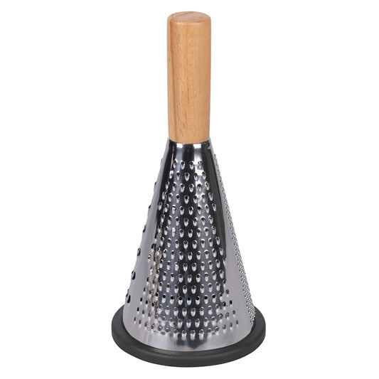 GRATER WITH WOODEN HANDLE 3 BLADES - 5914065
