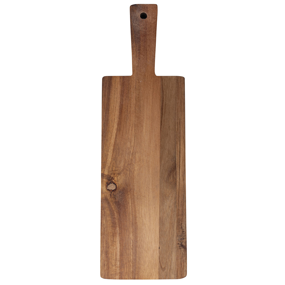 WOODY ACACIA CHOPPING BOARD W HANDLE 36,5X11X2CM - 5915578