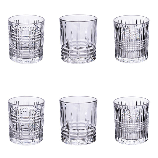 NEW VINTAGE SET OF 6 GLASSES 285 ML - 5917071