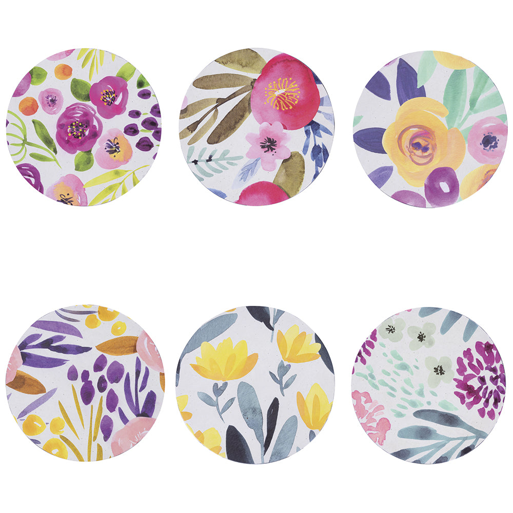 NEW WATERCOLOR UNDERPLATE 6 ASS - 5917116
