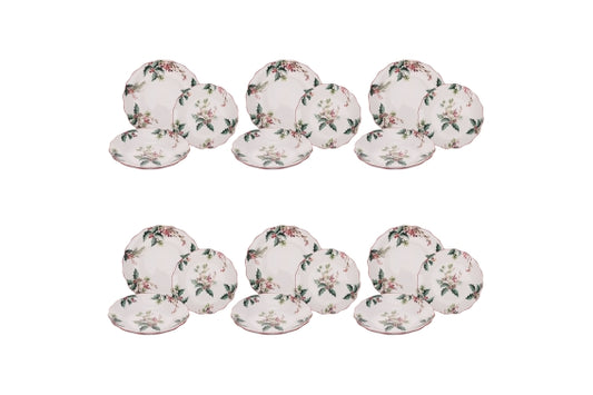VINTAGE XMAS DINNER SET 18 PCS - 5919059