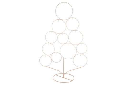 CHAMPAGNE METAL TREE WITH HOOKS H.82 CM - 5919660