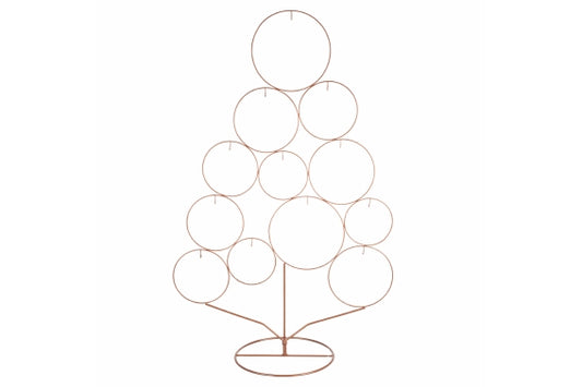 GOLD METAL TREE WITH HOOKS H.82 CM - 5919662