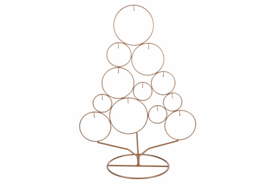 GOLD METAL TREE WITH HOOKS H.50 CM - 5919664