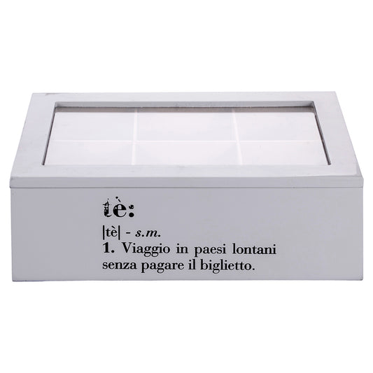 VICTIONARY GREY TEA BOX - 5919683