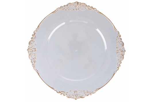 TRANSPARENT BAROQUE UNDERPLATE - 5919719