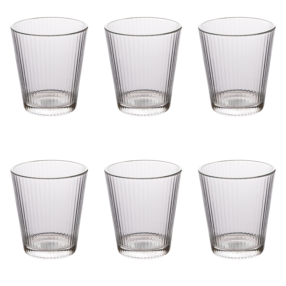 NICE SET 6 GLASS WATER 350 ML - 5919738