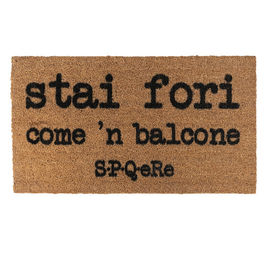 SPQERE DOORMAT "COME N BALCONE"COCONUT PVC 70X40CM - 5919850
