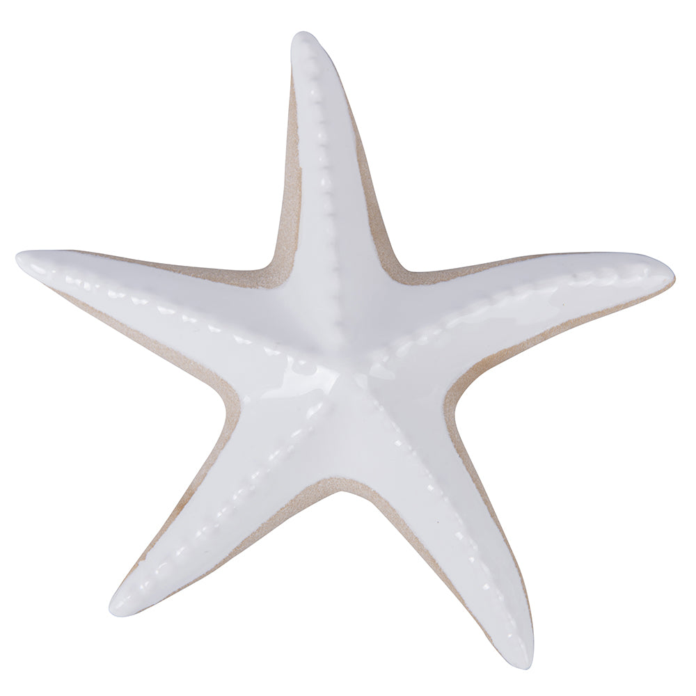 SMALL WHITE STAR   TERRACOTTA - 5919894