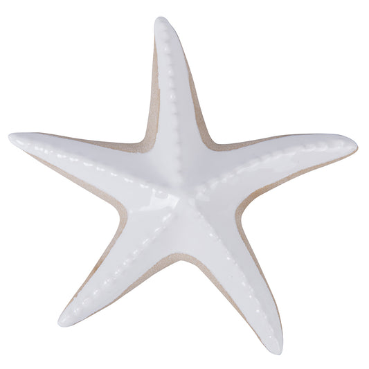 SMALL WHITE STAR   TERRACOTTA - 5919894