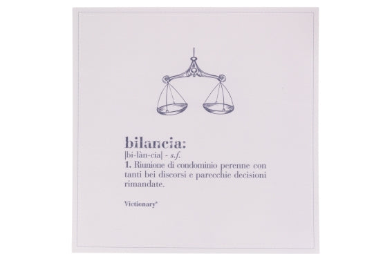 VICTIONARY PLACEMAT LIBRA  - 5919989