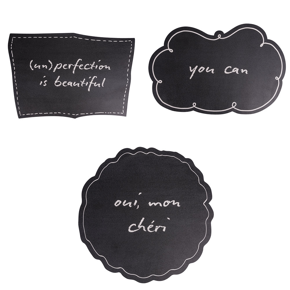 BLACKBOARD PLACEMAT ENG FR 3 ASS - 5920117
